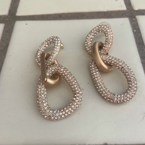 Cult Gaia Gold and Silver Earrings